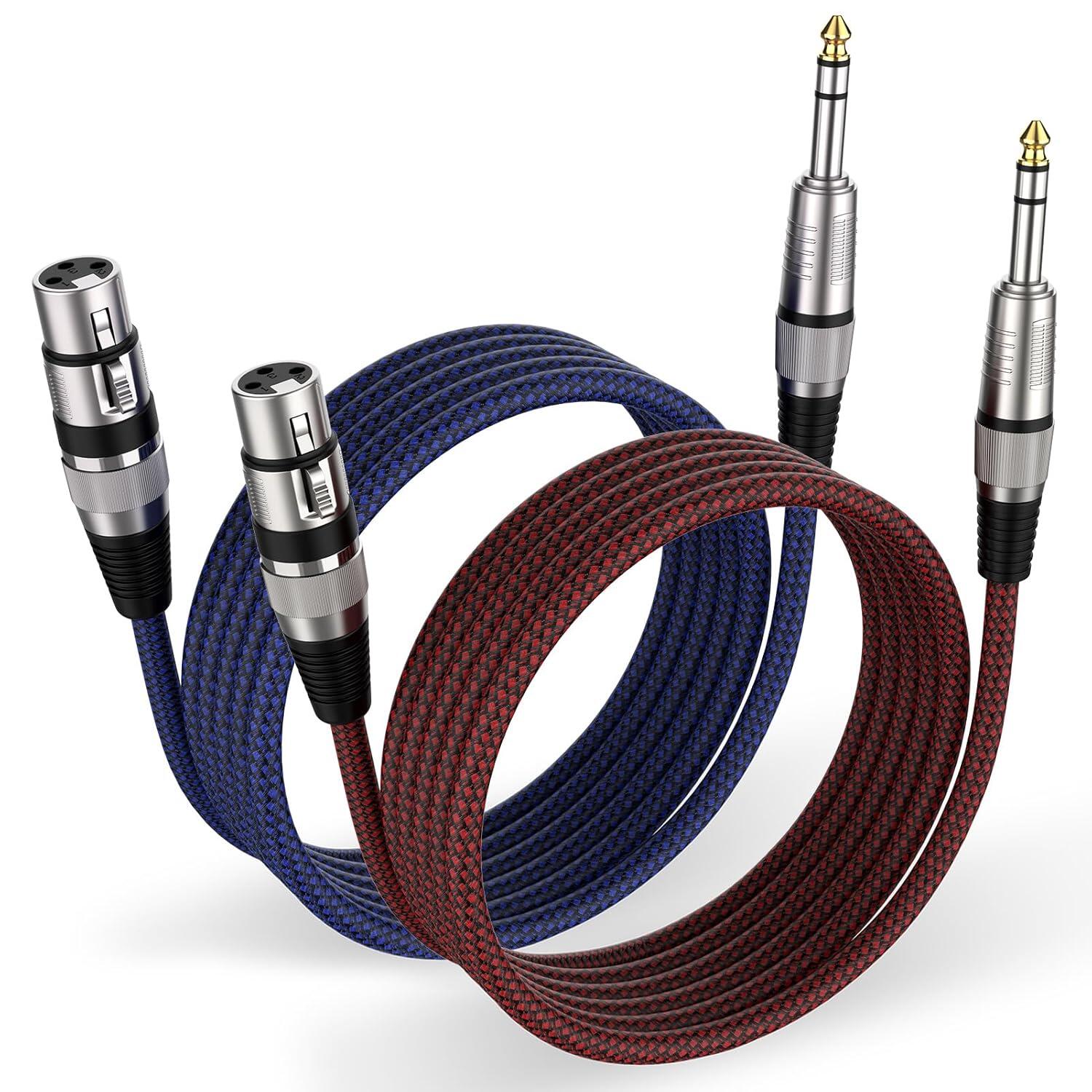 Cable Xlr Balanced - XLR Female To 6.35mm TRS Cable