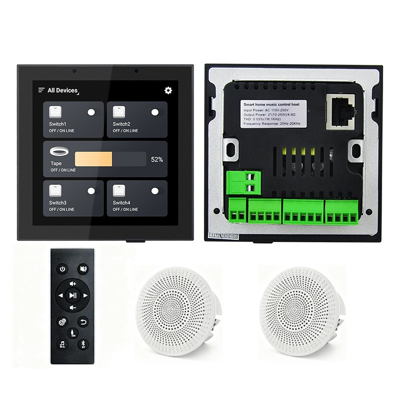 Audio Music In Background - KT250-2 Intelligent Home Audio System 2*20W