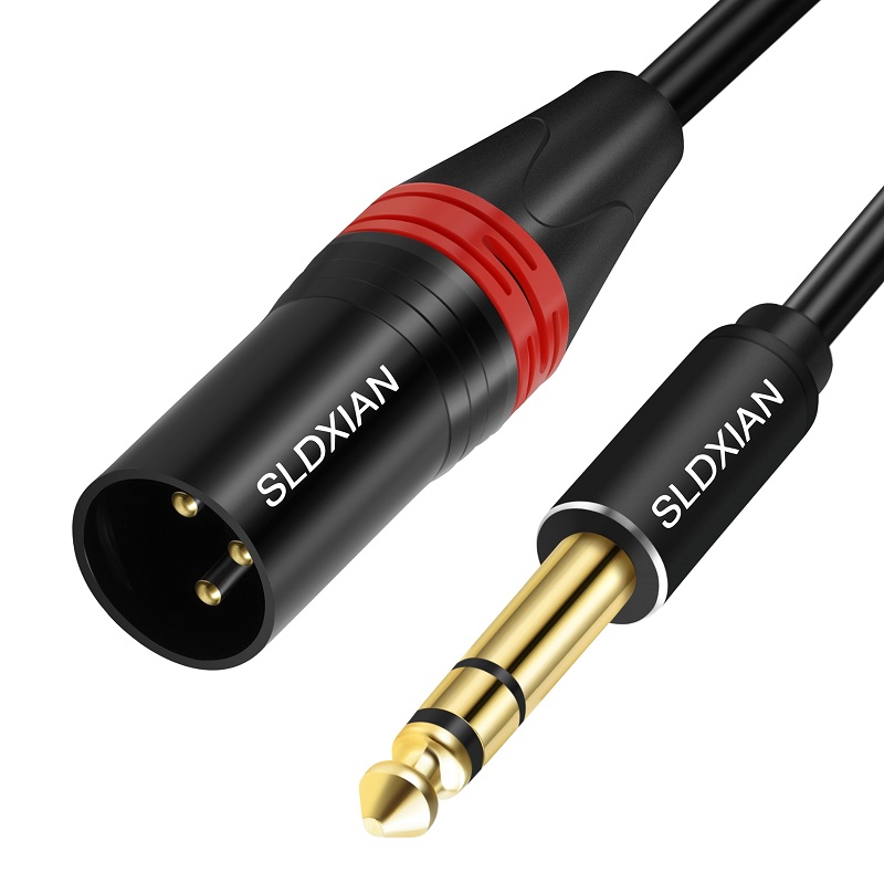 Cable Xlr Balanced - 1/4 Inch TRS to XLR Male