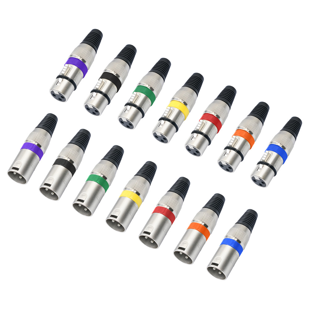Cable Xlr Balanced - 3Pin XLR Connector Zinc Alloy Shell