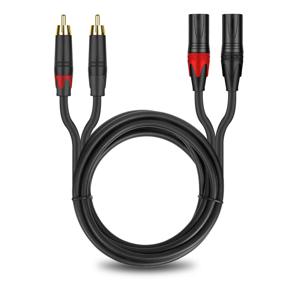 Cable Xlr Balanced - Dual Lotus 2RCA to Dual Male