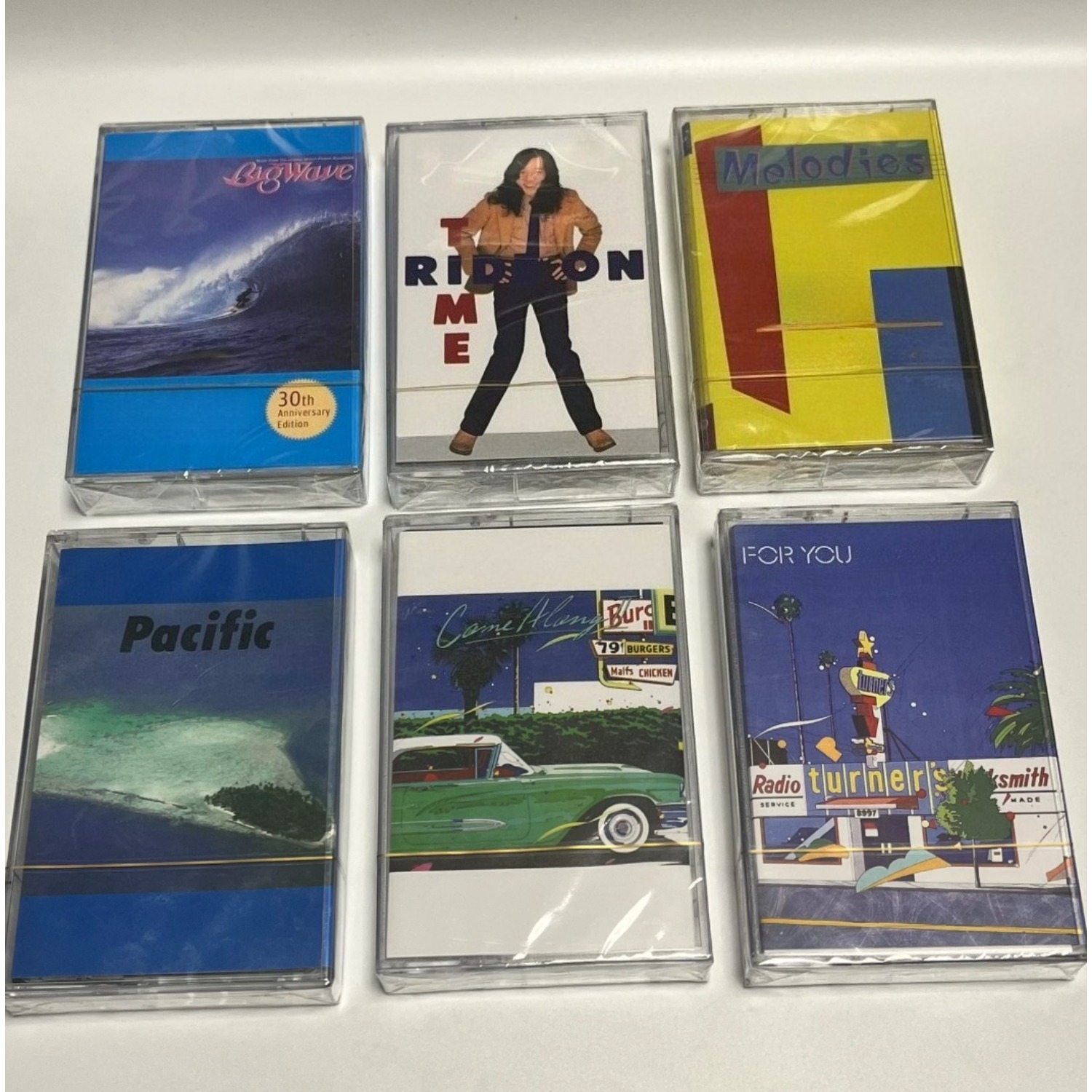 Audio Vibes Music - Vintage‑Style City‑Pop Audio Cassette Tape Retro‑Japanese‑Pop