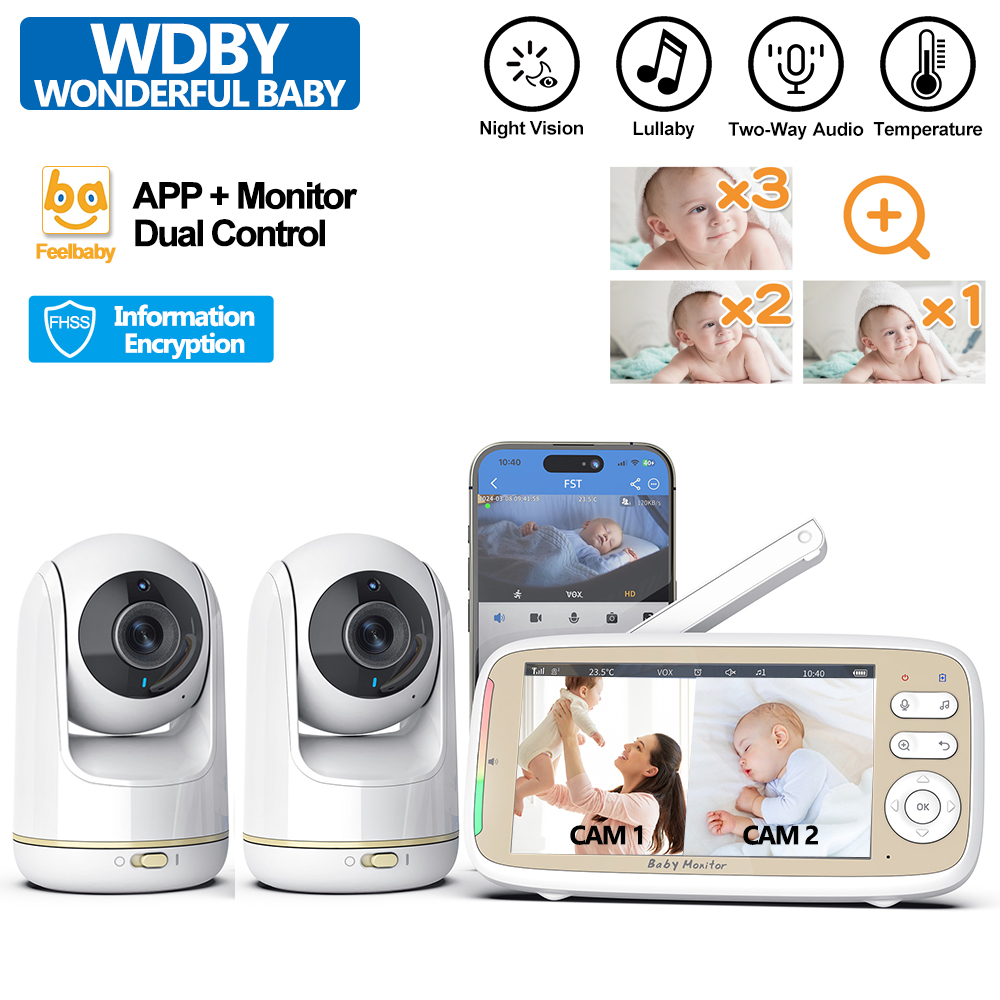 VB803 PRO Baby Monitor with 2p - Audio Music For Video review and price