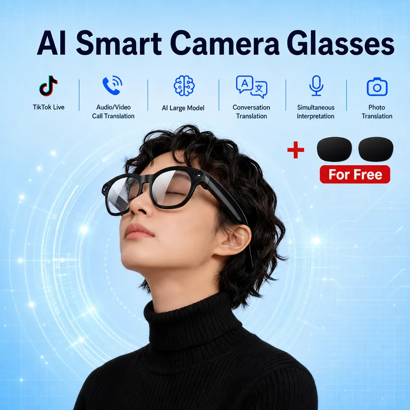 AI Smart Shooting Glasses, Sup - Audio Music Free Online review and price