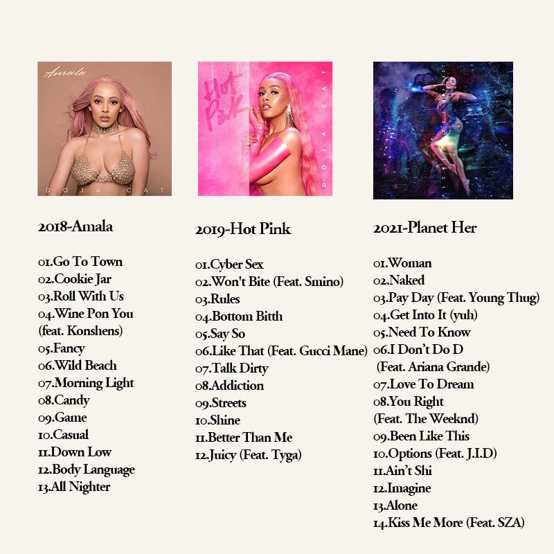 Doja Cat 6CD Music Album Colle - Audio Musically review and price