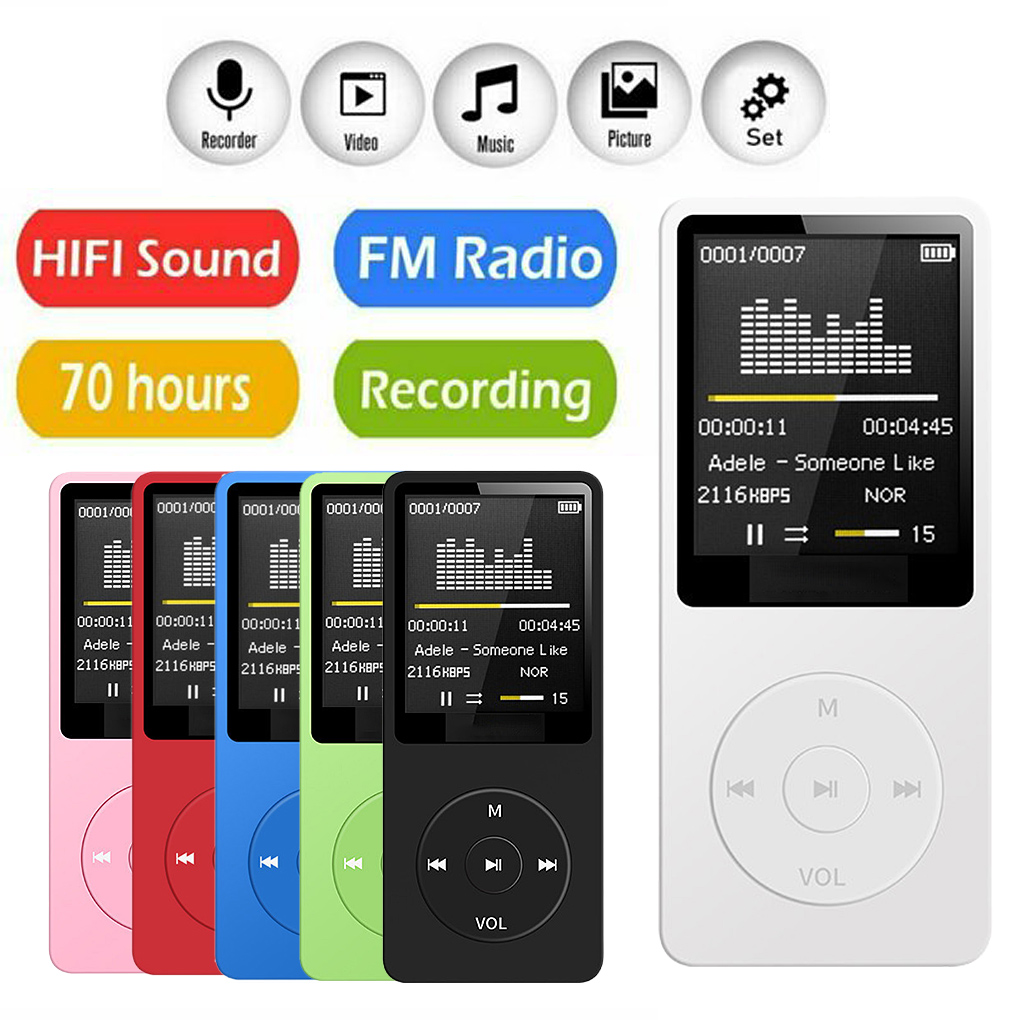 Portable MP3 Player Rechargeab - Audio Music Recorder review and price