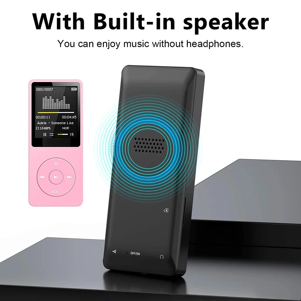 Portable MP3 Player Rechargeab - Audio Music Recorder review and price