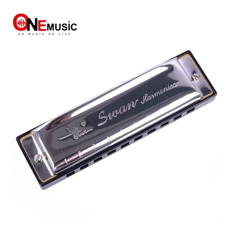 SWAN Harmonica BLUES  SW1020-1 - Harmonica 10 Hole review and price