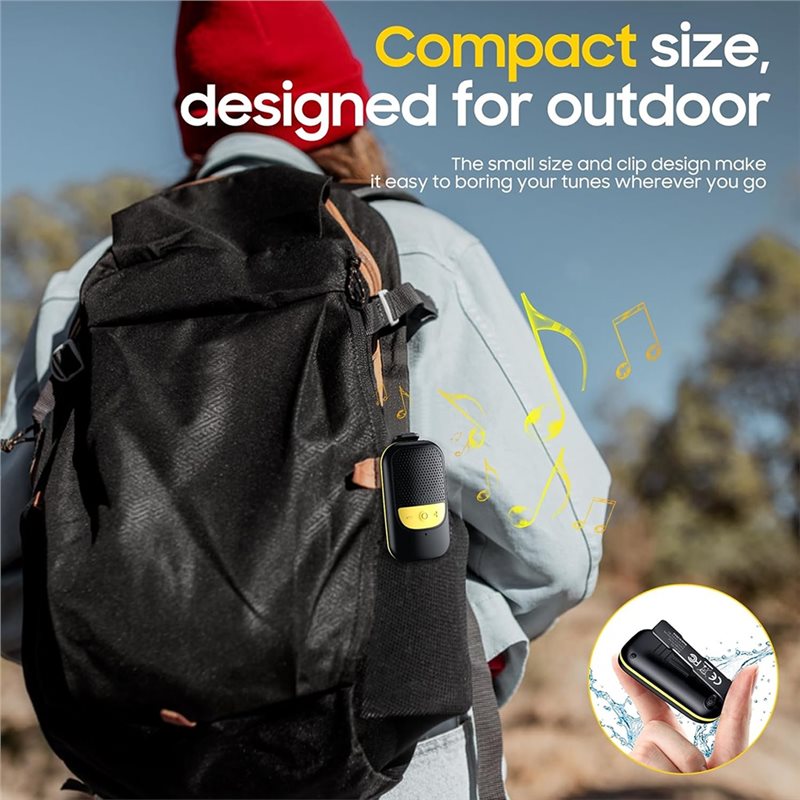 B68C Clip-On Portable Bluetoot - Audio Music Free Online review and price