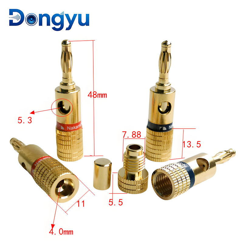 4MM Nakamichi Banana Connector - Audio Music For Video review and price