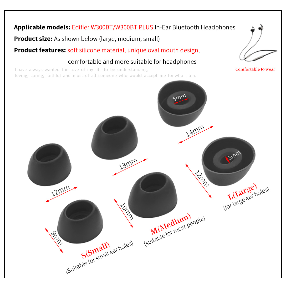 6Pcs Silicone Ear Tips for Edi - Anker Speaker Soundcore Boom 2 review and price