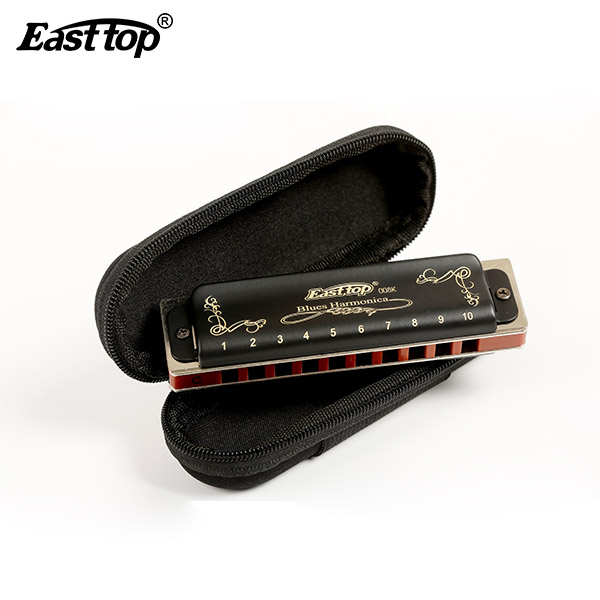 EASTTOP T008K Key of a New Blu - Harmonica 10 Hole review and price