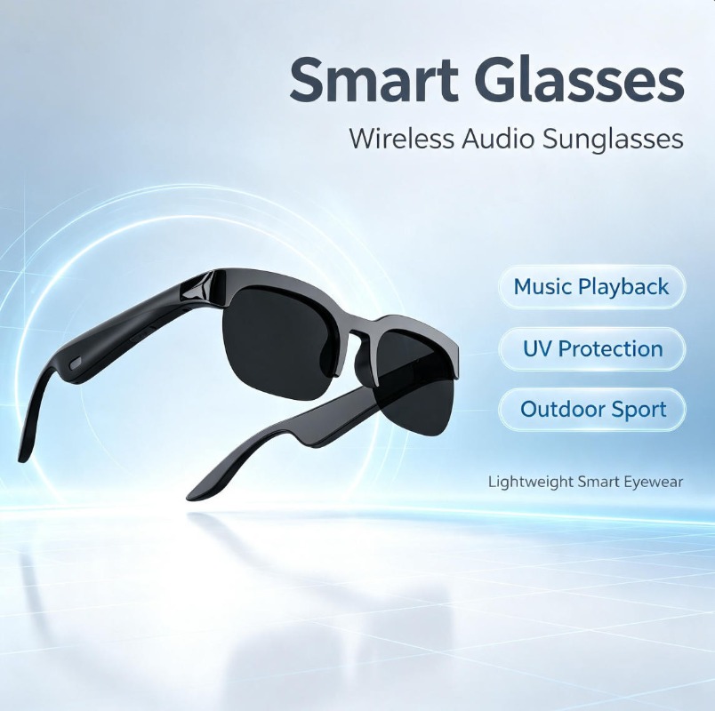 2026 Smart Audio Sunglasses Bl - Audio Music For Video review and price