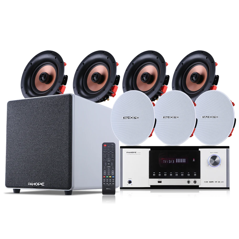 7.1 Home Theater Ceiling Speak - Audio Music In Background review and price