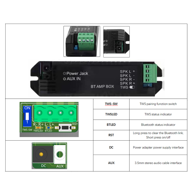 Audio bluetooth Amplifier modu - Audio Music In Background review and price
