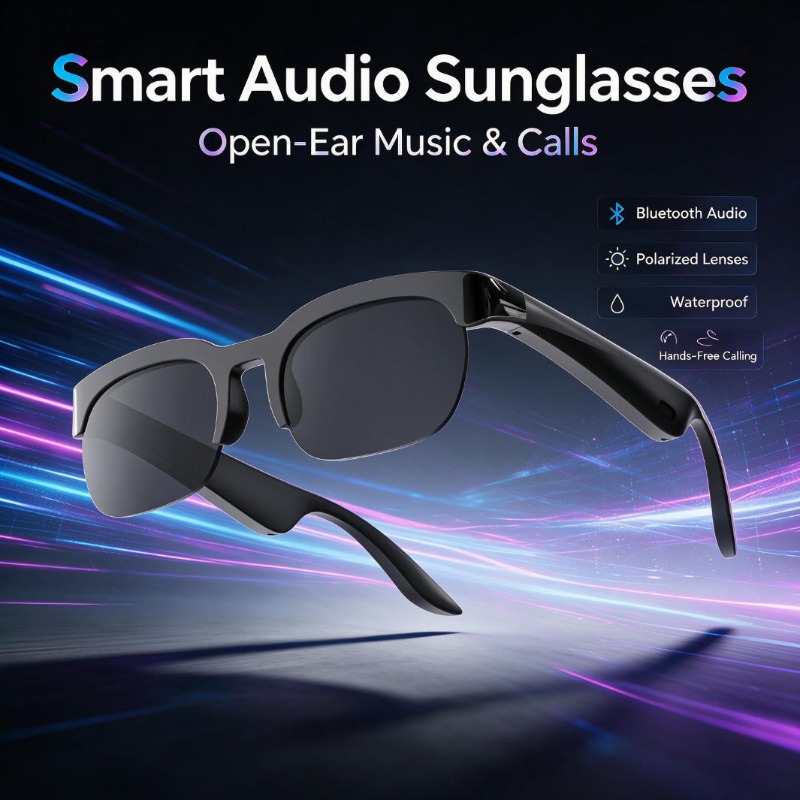 Smart Audio Sunglasses Open-Ea - Audio Music For Video review and price