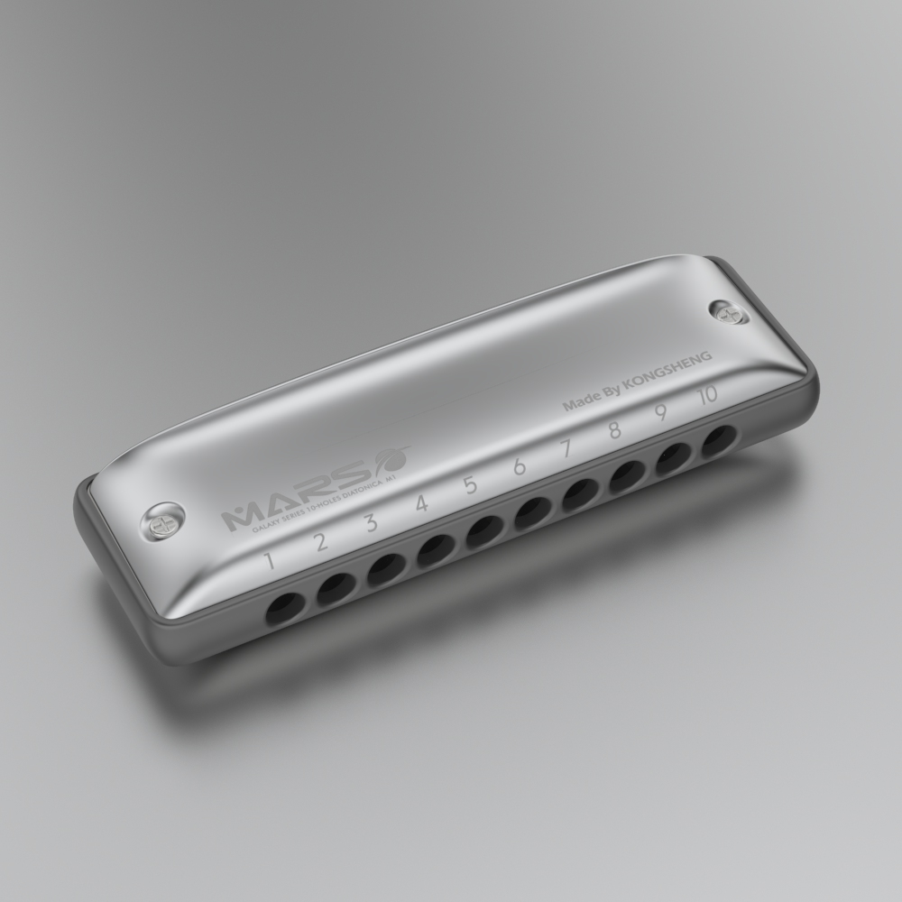 KONGSHENG M1MARS Round Hole 10 - Harmonica 10 Hole review and price