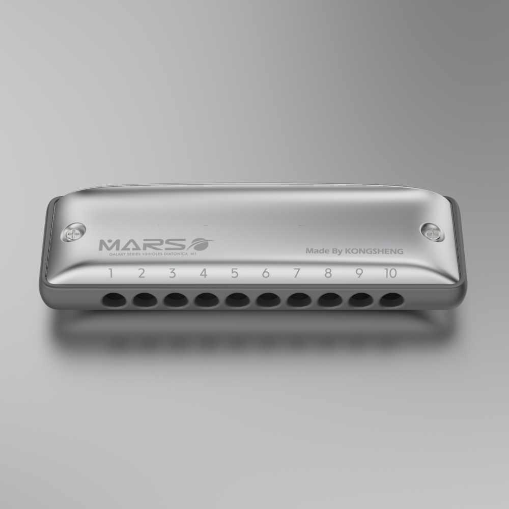 KONGSHENG M1MARS Round Hole 10 - Harmonica 10 Hole review and price