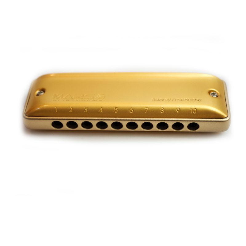 KONGSHENG M1MARS Round Hole 10 - Harmonica 10 Hole review and price