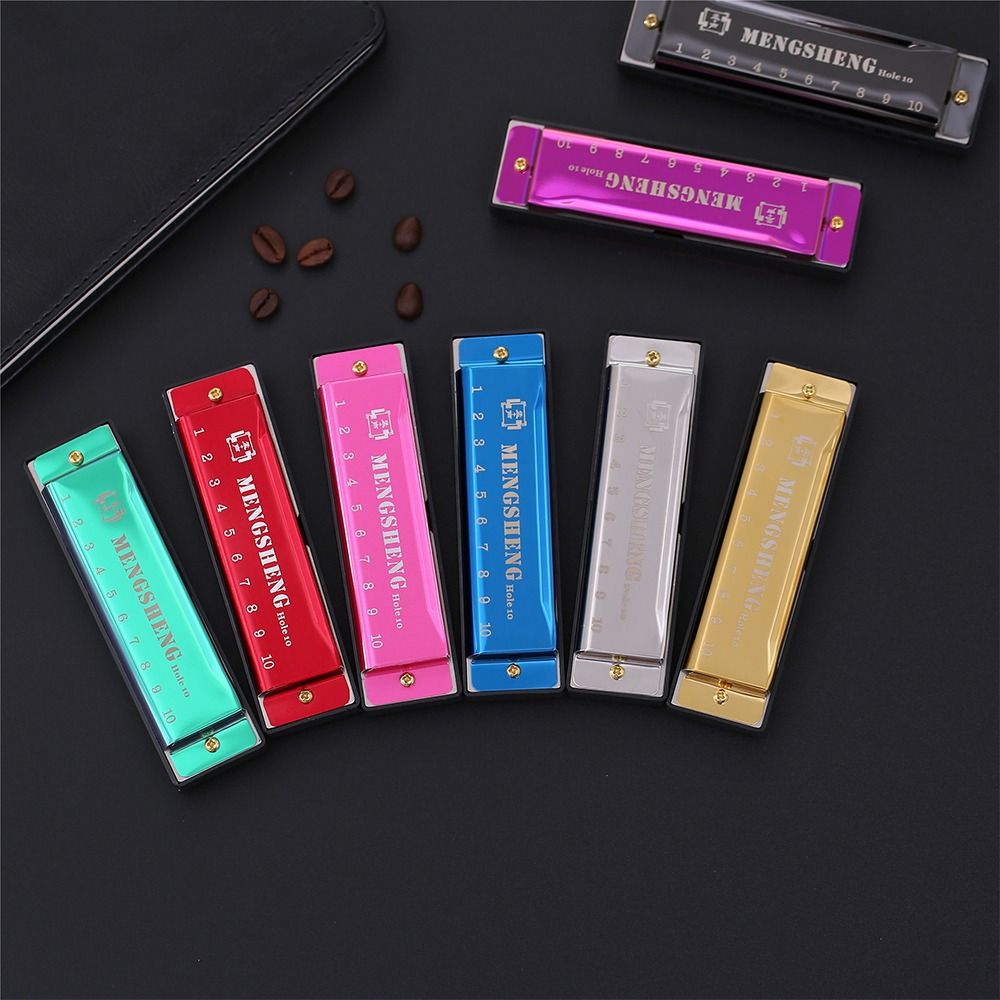 Portable Key of C 10 Hole Harm - Harmonica 10 Hole review and price