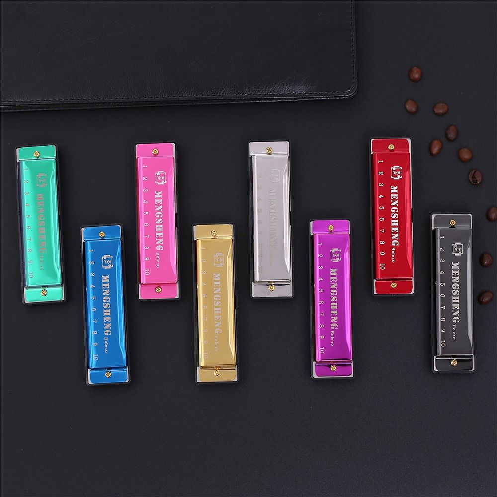 Portable Key of C 10 Hole Harm - Harmonica 10 Hole review and price