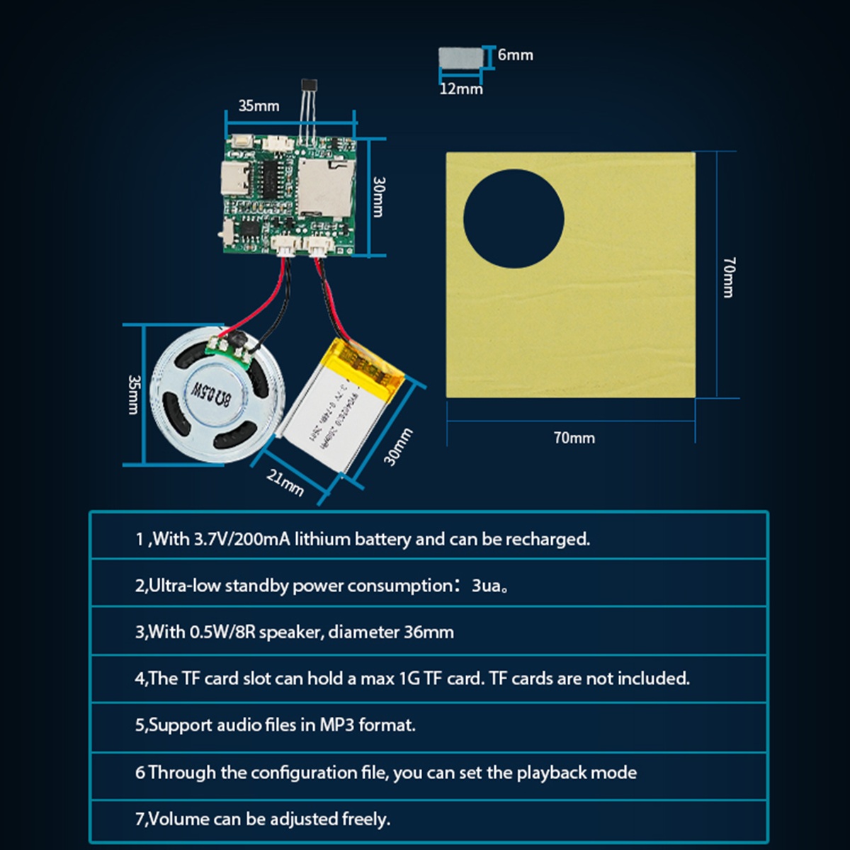 Programmable Sound Recorder Mo - Audio Music Mp3 Download review and price