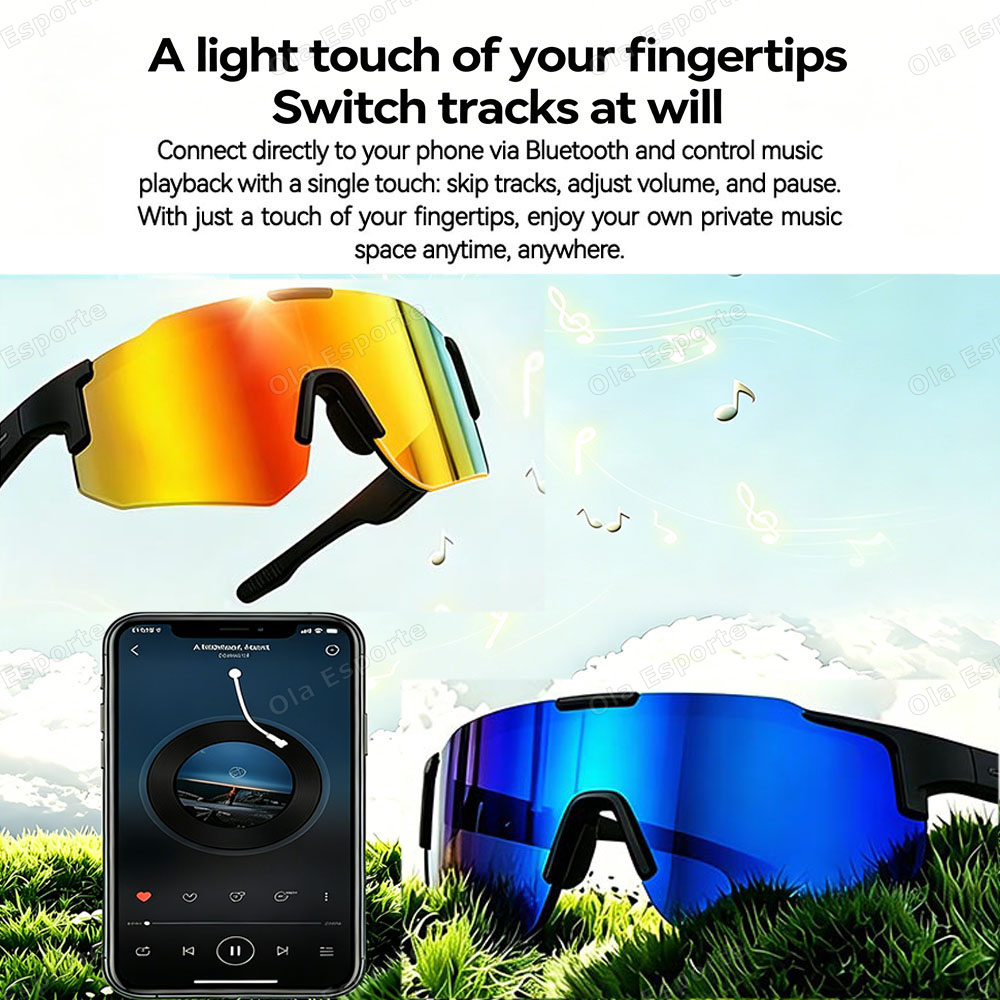 Cycling Smart Glasses Camera B - Audio Music For Video review and price