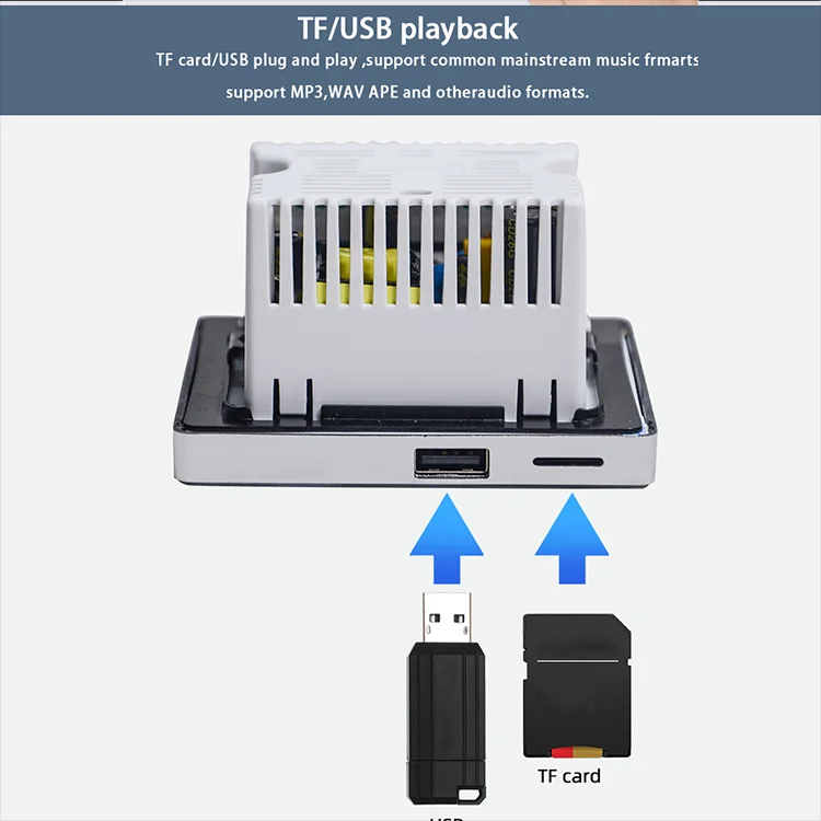 Bluetooth Wall Amplifier Home  - Audio Music In Background review and price