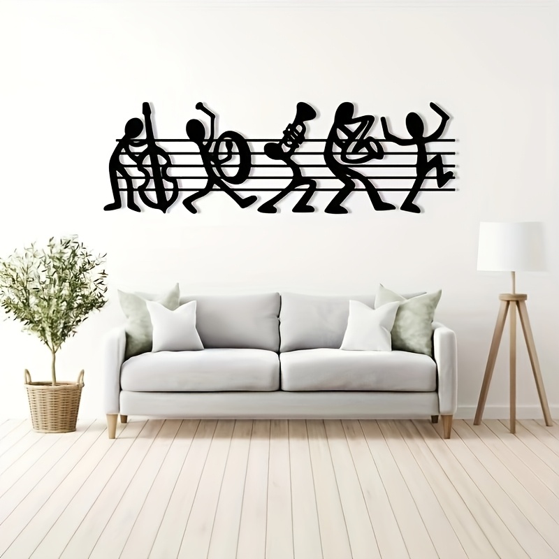 Vintage Music Note Metal Wall  - Audio Music Live review and price