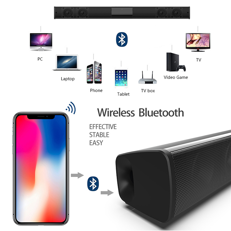 40W Wireless Bluetooth 5.0 Sou - Audio Music Free review and price