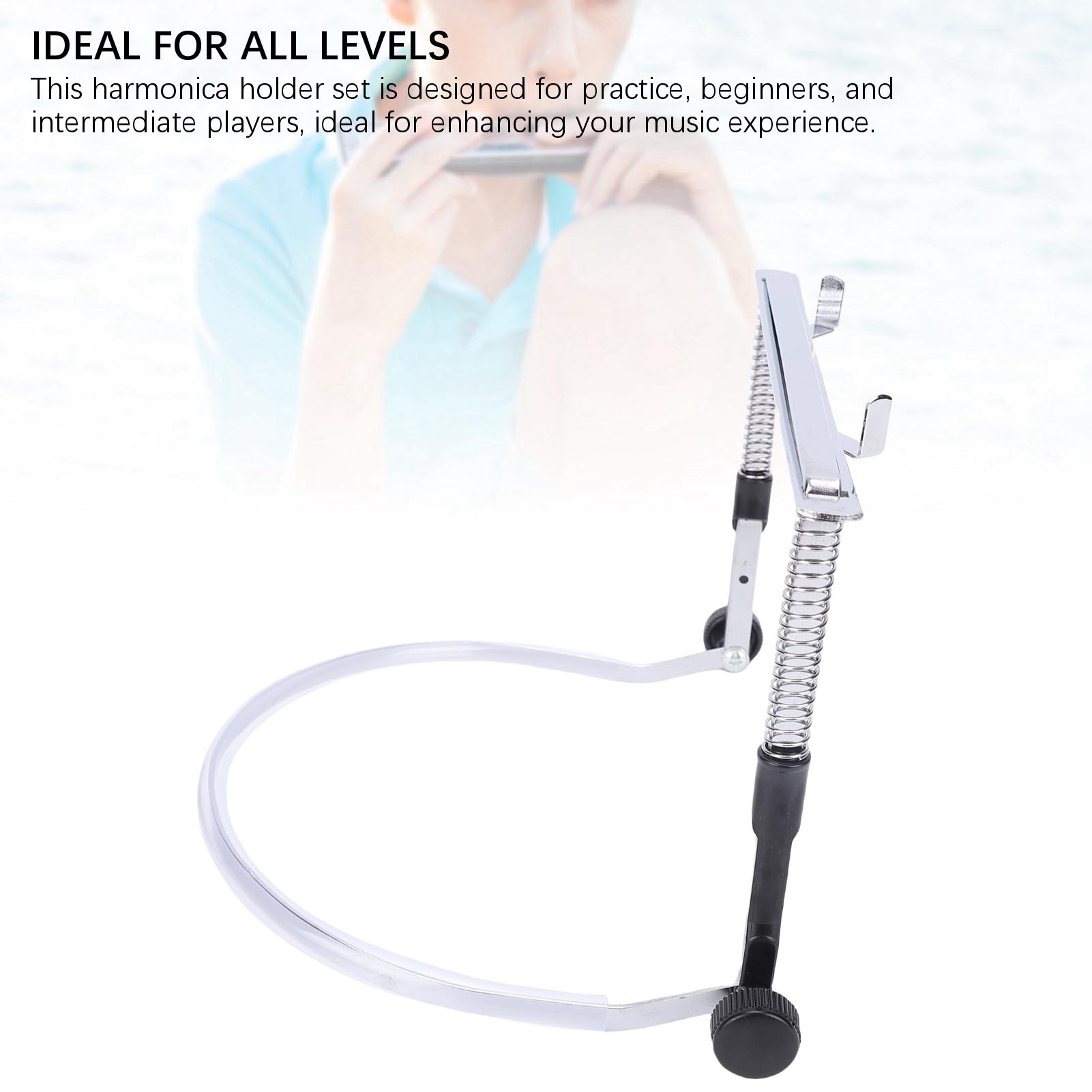 Harmonica Holder Adjustable Al - Harmonica 10 Hole review and price