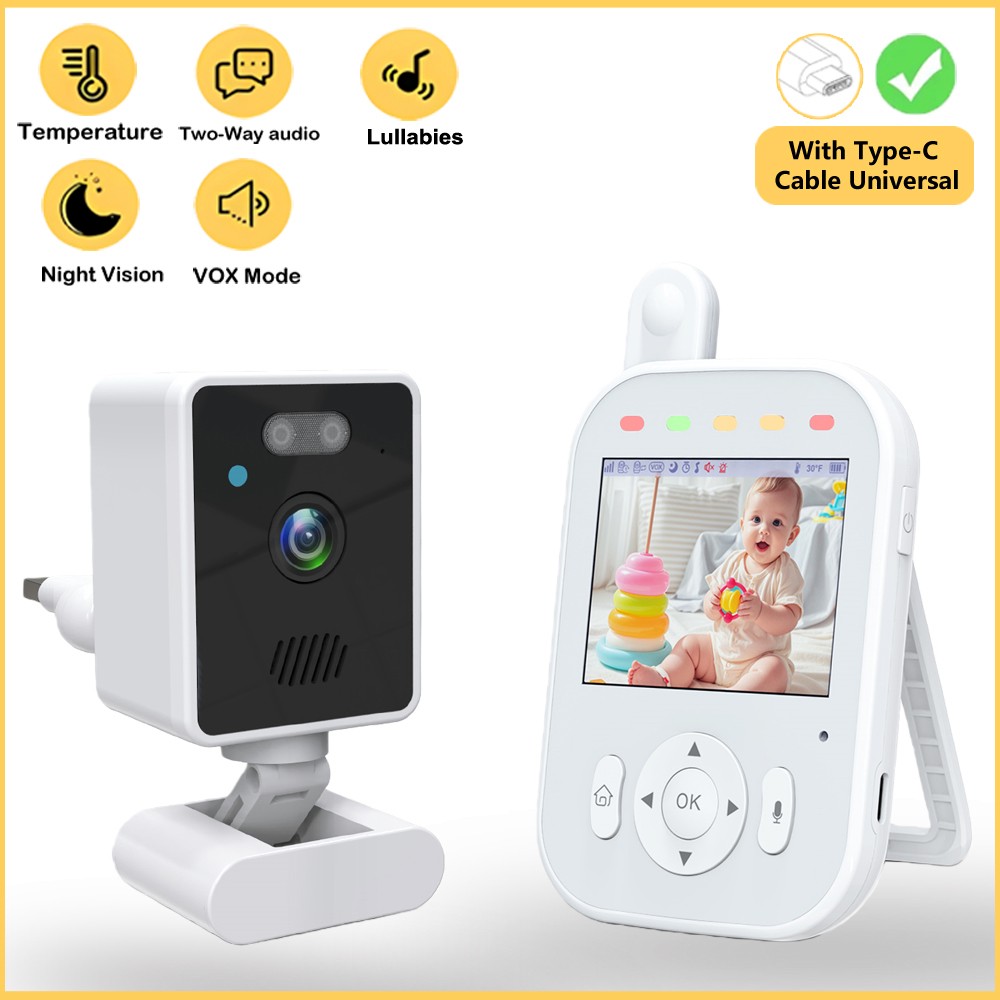 Baby Monitor Wireless Indoor 2 - Audio Music For Video review and price