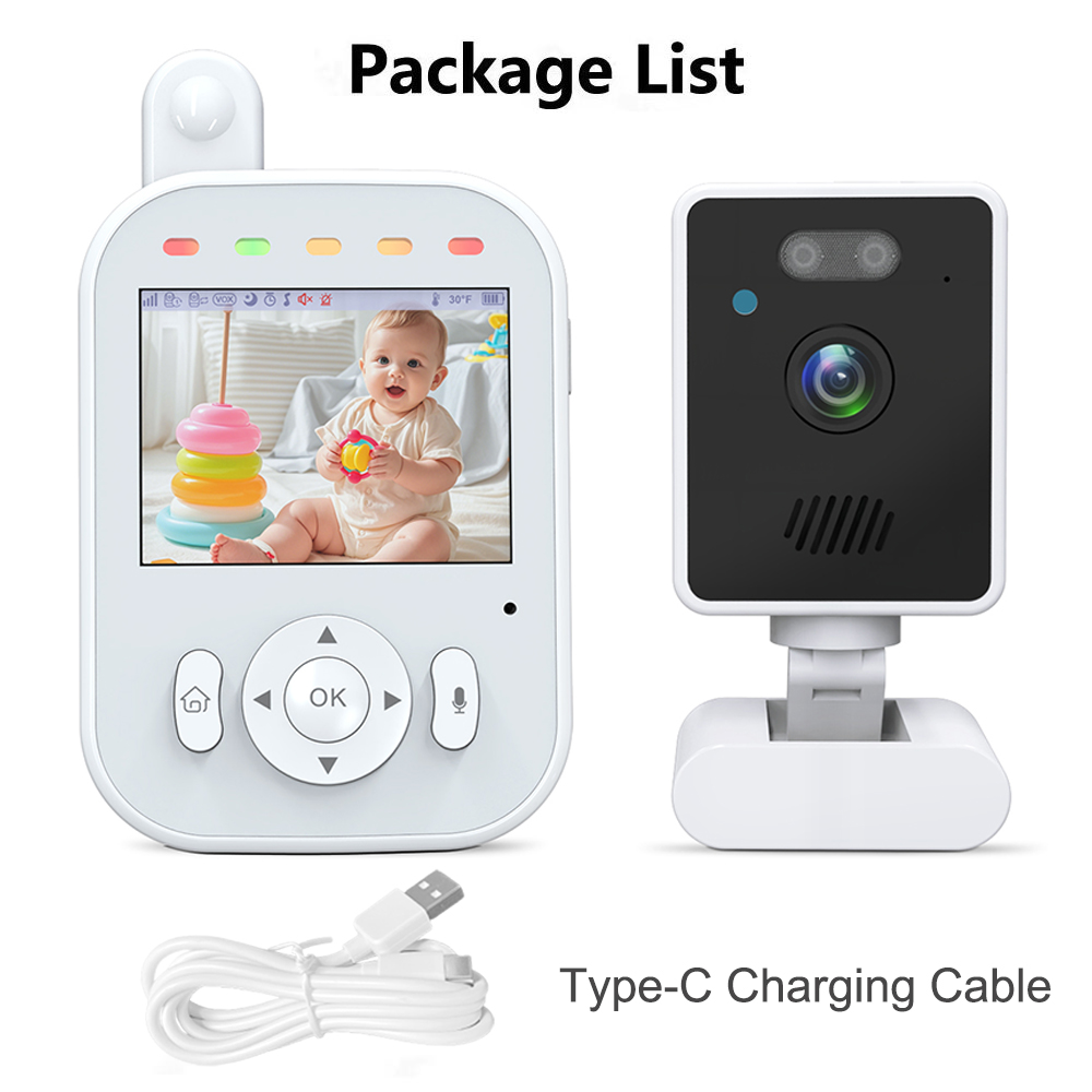 Baby Monitor Wireless Indoor 2 - Audio Music For Video review and price