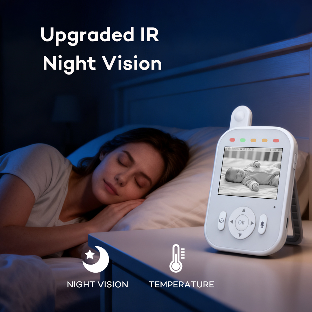 Baby Monitor Wireless Indoor 2 - Audio Music For Video review and price