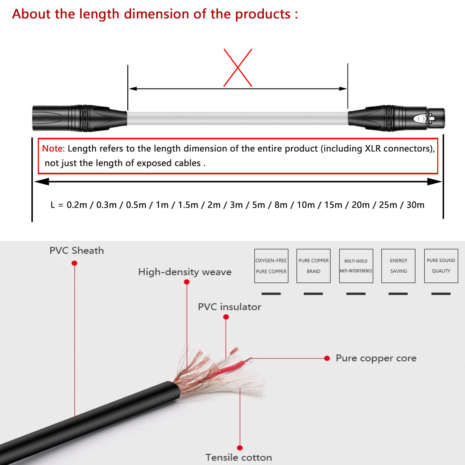 XLR to 90 degree 6.35 6.5 TRS  - Cable Xlr Balanced review and price