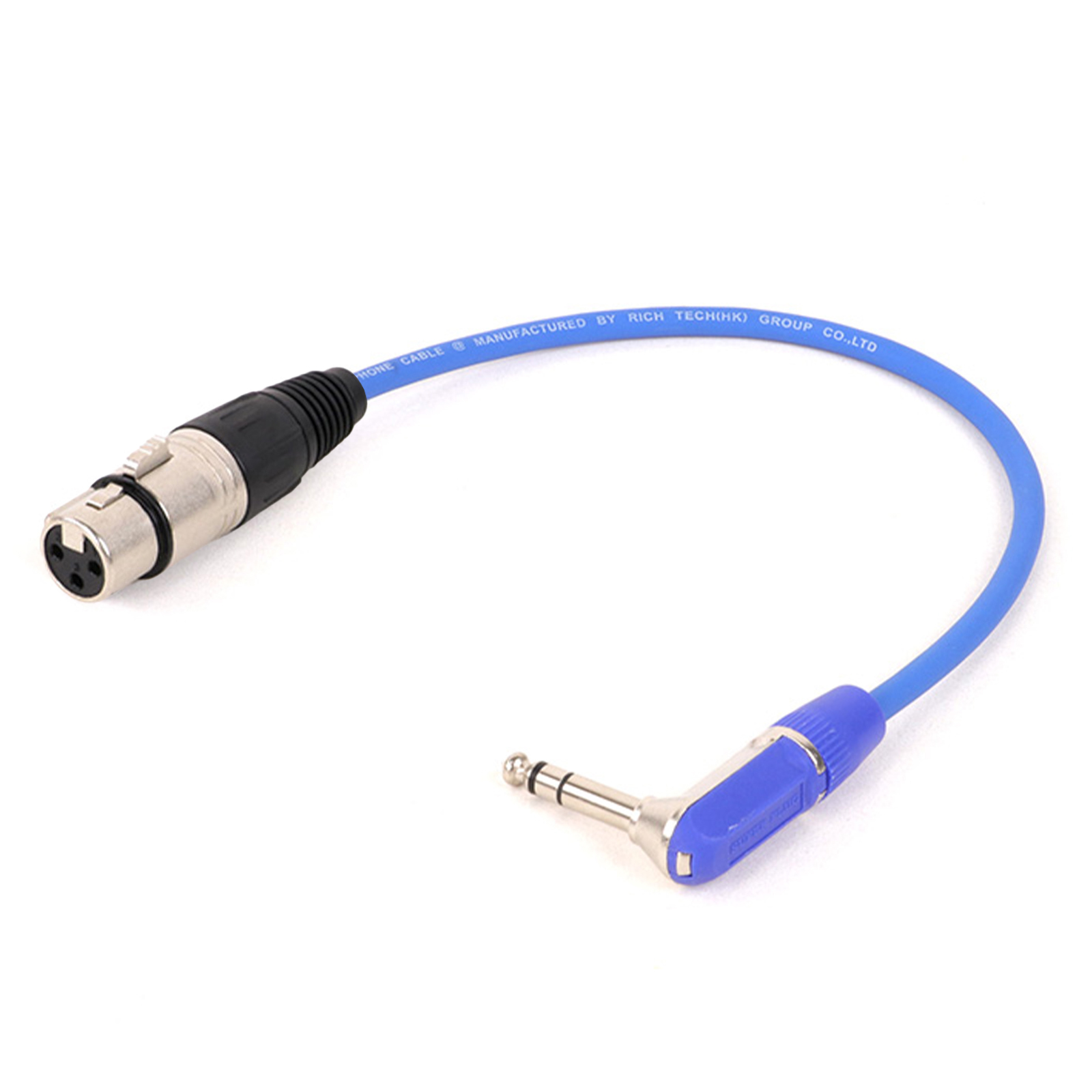 XLR to 90 degree 6.35 6.5 TRS  - Cable Xlr Balanced review and price