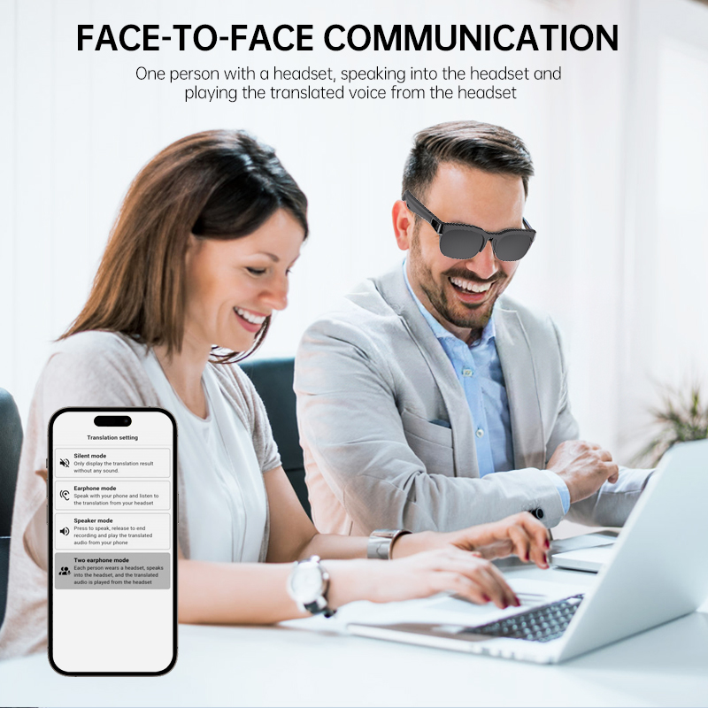 Smart AI Audio Glasses, Wirele - Audio Music For Video review and price