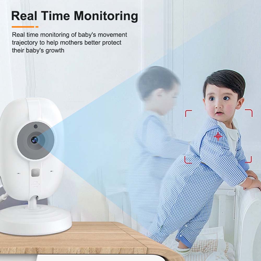 3.5'' Video Baby Monitor 2.4G  - Audio Music For Video review and price