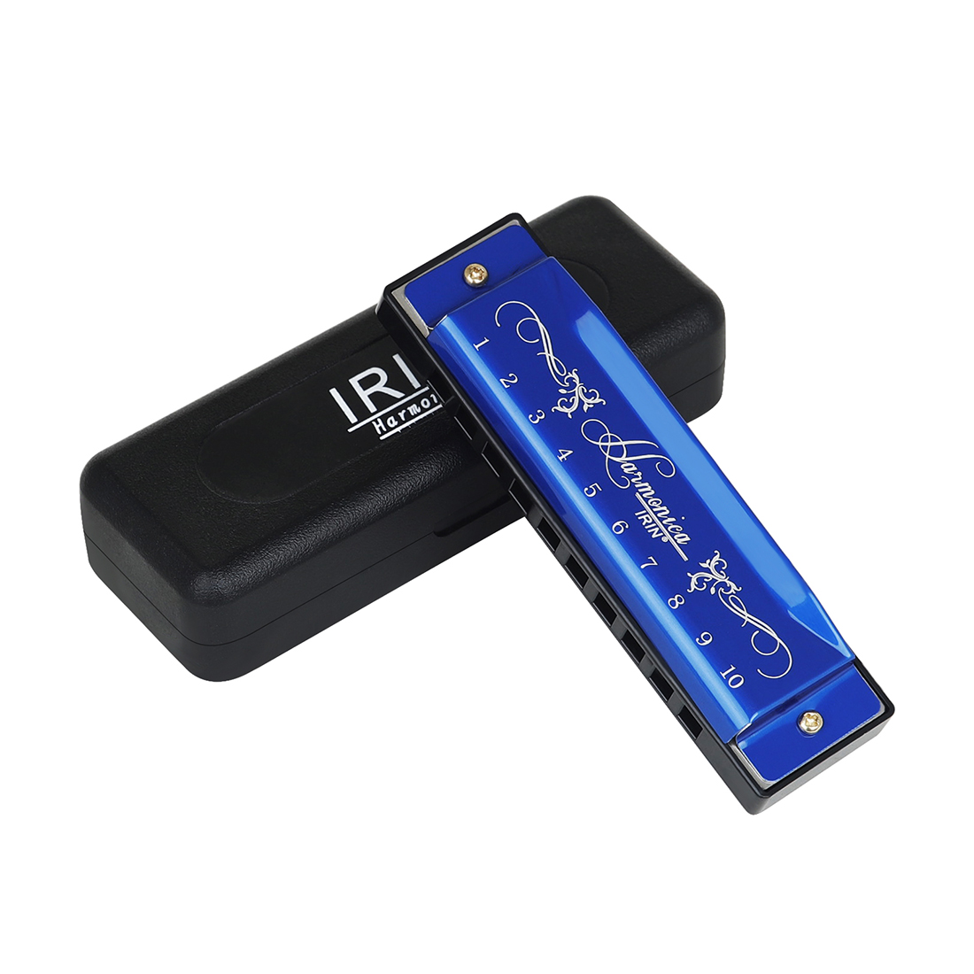 IRIN 10 Holes Harmonica New St - Harmonica 10 Hole review and price